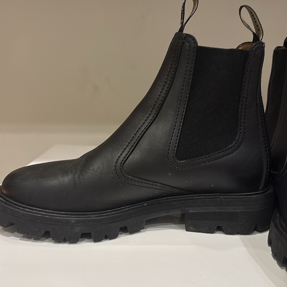 Celine Black Leather Boots - Picture 1 of 12
